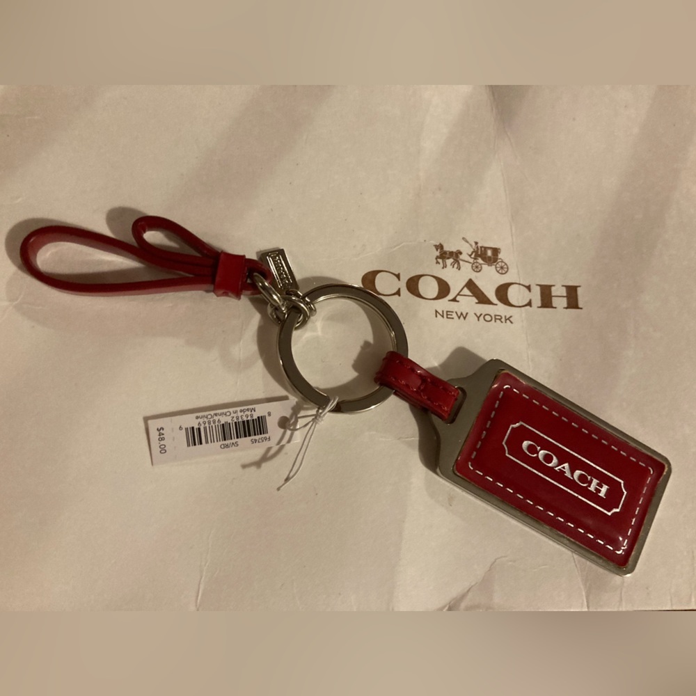 Coach Keychain